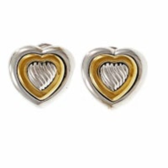 David Yurman Heart Earrings - Vintage - Picture 2 of 4
